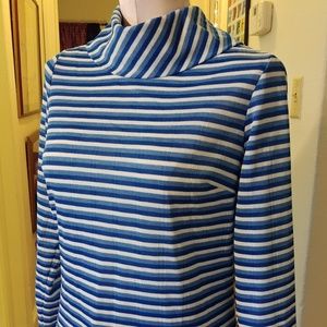 Vintage Top Blue Striped Betty Miller Shirt
